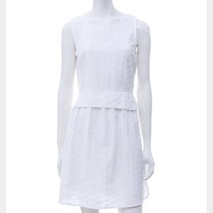 Marc by Marc Jacobs Rosie eyelet peplum dress sz2